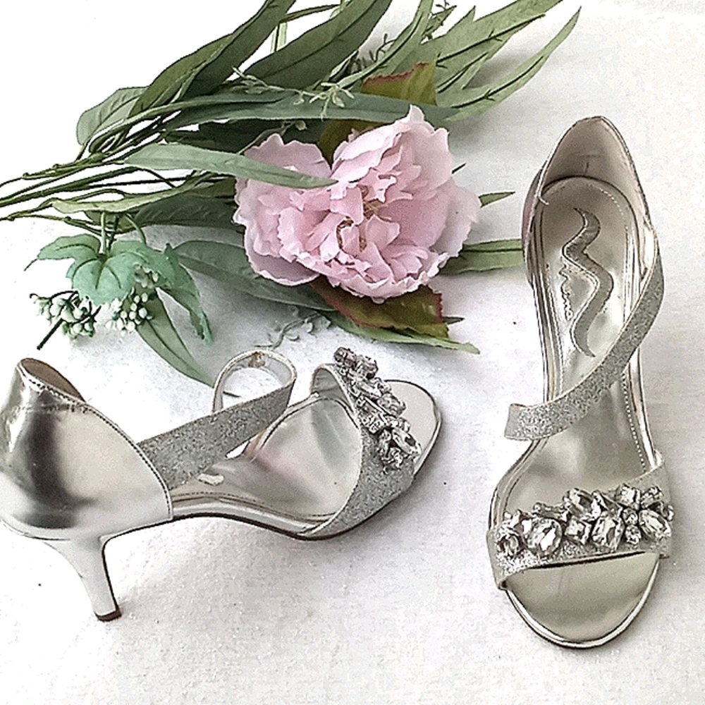 Nina Rhinestone Sandals